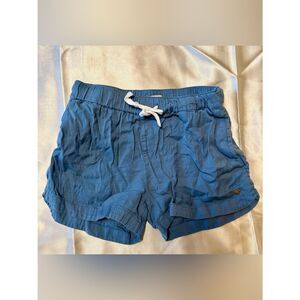 Roxy Navy Drawstring Athletic Shorts